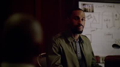 He's right there. - The Wire