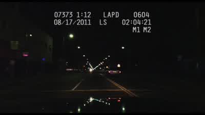 Hes running. - End of Watch