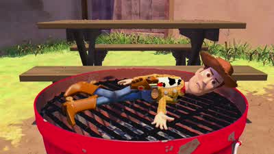 Reach for the skyHuh This town ain't big enough for the two of usWhatSomebody's poisoned the water holeIt's busted Who are you calling busted busterHuh That's rightI'm talking to you Sid Phillips HuhWe don't like bein' blown up SidOr smashed Or ripped - Toy Story