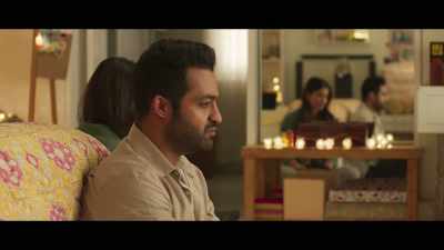 He's so scared of losing
her that he decides win her first.. - Aravinda Sametha... Veera Raghava