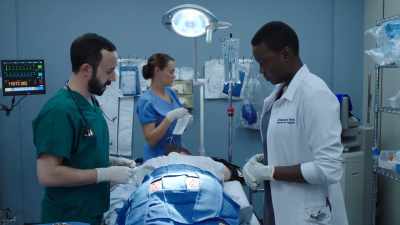 He's sedated and prepped for you - The Resident