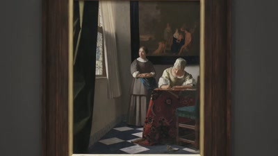 He's showing us exactly why - Vermeer: The Greatest Exhibition