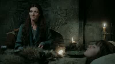 - He's six.- He doesn't know what's happening.He follows me around all day, - clutching my leg, crying...- Close the windows! - Game of Thrones