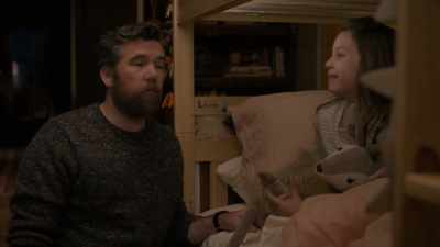 - He's so, so funny...
- [OVERLAPPING CHATTER] - Evil