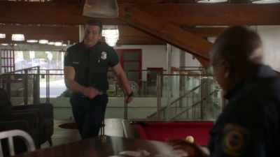 - He's spiraling, right?
- BUCK: Spiraling? - 9-1-1