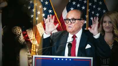 He's standing
there perpetrating - Giuliani: What Happened to America's Mayor?