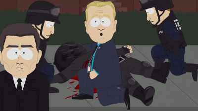 He's still alive.
Let's get City General out here. - South Park (Not Suitable for Children)