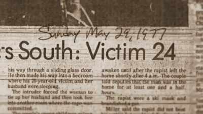 HE'S STILL THINKING
ABOUT VICTIM NUMBER 24. - The Golden State Killer: It's Not Over