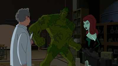 He's still under my control.
Harold, tell us what went wrong. - Batman and Harley Quinn