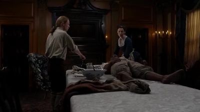 He's stirring, Auntie. - Outlander