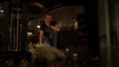 He's stoned. I'll be right in. - House