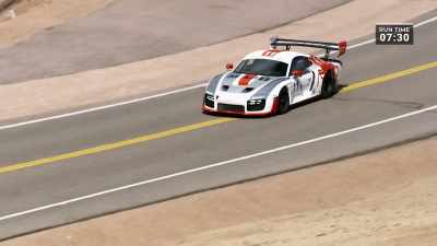 He's struggling
to get the oxygen, - Pike's Peak: On The Edge