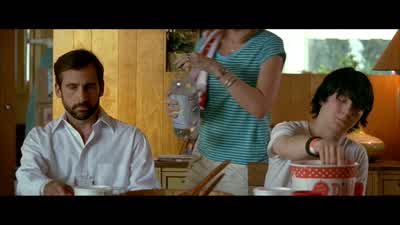 So Sheryl I couldn't help noticing Dwayne has stopped speakingOh yeah he's taken a vow of silence - Little Miss Sunshine