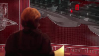 He's taking too long. Isn't there some
way to re-aim the transporter array? - Stargate SG-1