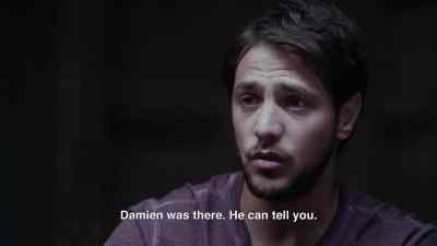 He's talking about Damien, - CSI: Vegas