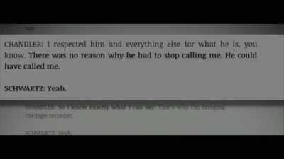 He's talking about how he's furious that Michael has stop phoning him - Square One: Michael Jackson