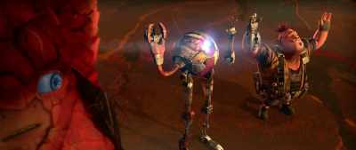 He's telepathically - Star Trek: Prodigy
