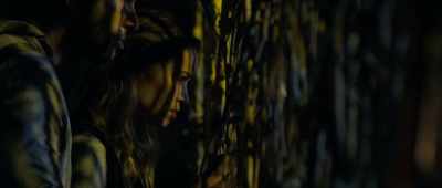 He's telling the evil
spirit to leave her body. - Behind the Trees