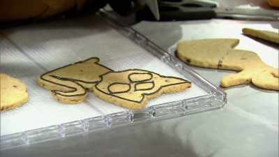 He's the focus of this piece, - Halloween Cookie Challenge
