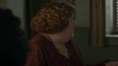He's the manager - Frankie Drake Mysteries