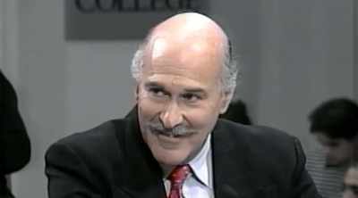 He's the master baloney chef
himself, Ira Glasser. - Mighty Ira