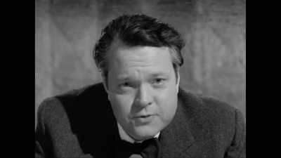 He's there to protect.
Protect the free citizen, - The Eyes of Orson Welles