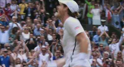 He's there! Straight sets again! - Andy Murray: Resurfacing