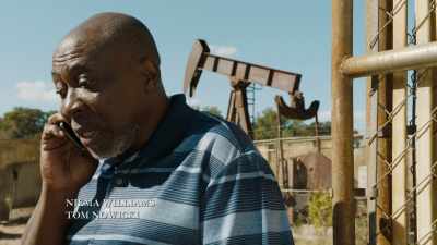 He's together one sec,
and the next he's talking nonsense. - Lodge 49