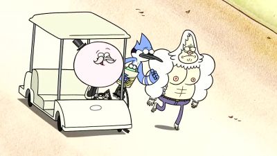 He's too fast. - Regular Show