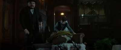 He's torn the place to pieces. - The House with a Clock in Its Walls