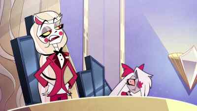 He's totally worth being
redeemed. [blows raspberry] - Hazbin Hotel