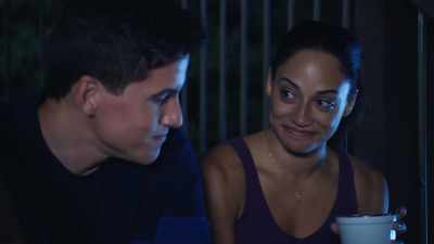 - He's trying. (gentle music continues) - The Engagement Dress