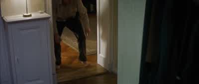 He's turned on the light in his study. - The Lives of Others