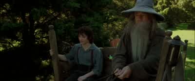 He's up to something. - The Lord of the Rings: The Fellowship of the Ring
