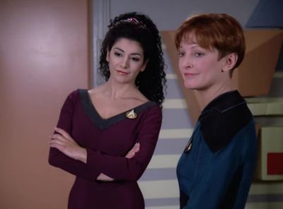 He's very tactile.
He wants to touch everything. - Star Trek: The Next Generation