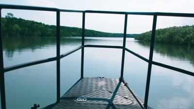 He's well aware
a deceptively calm waterway - Modern Dinosaurs