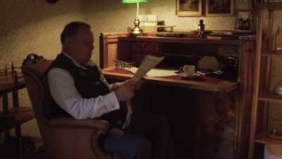 He's written about in the papers so much - Hitler's Gold