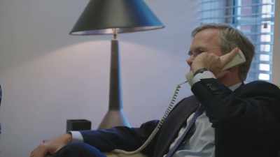 [Hewitt]   Governor Bush,
it's great to have you back. - Trumped: Inside the Greatest Political Upset of All Time