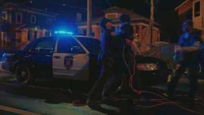 ♪ Hey, it ain't even no one
Here to say goodbye to me ♪ - Blindspotting