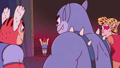 -Hey!
-[all exclaim] - ThunderCats Roar