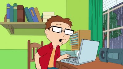 Hey has anyone noticed we're watching gay porn - American Dad!