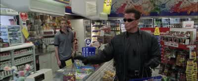 Hey Are you gonna pay for thatTalk to the hand - Terminator 3: Rise of the Machines