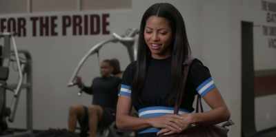 Hey, are you okay?
I only work out that hard - All American: Homecoming