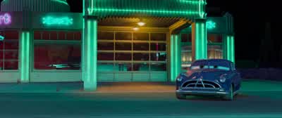 Hey, are you Doc Hudson? - Cars