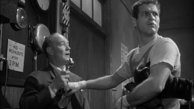 Hey you Arthur Murray's in Ring 2 get out of there - Somebody Up There Likes Me
