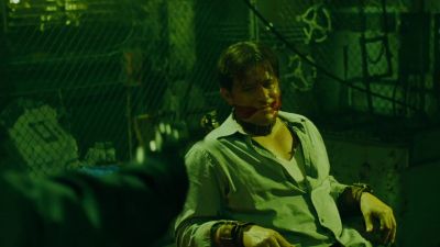 Hey, asshole,
you jump off that block, - Saw IV