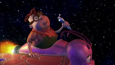 Hey this astronaut food isn't too bad - Jimmy Neutron: Boy Genius