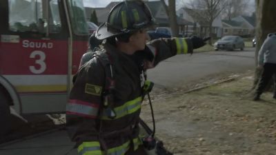 Hey, back up! - Chicago Fire