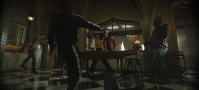 Hey, you bastard! Oh! - Doom Patrol