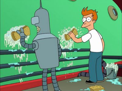 - Hey, Bender?
- Yeah? - Futurama